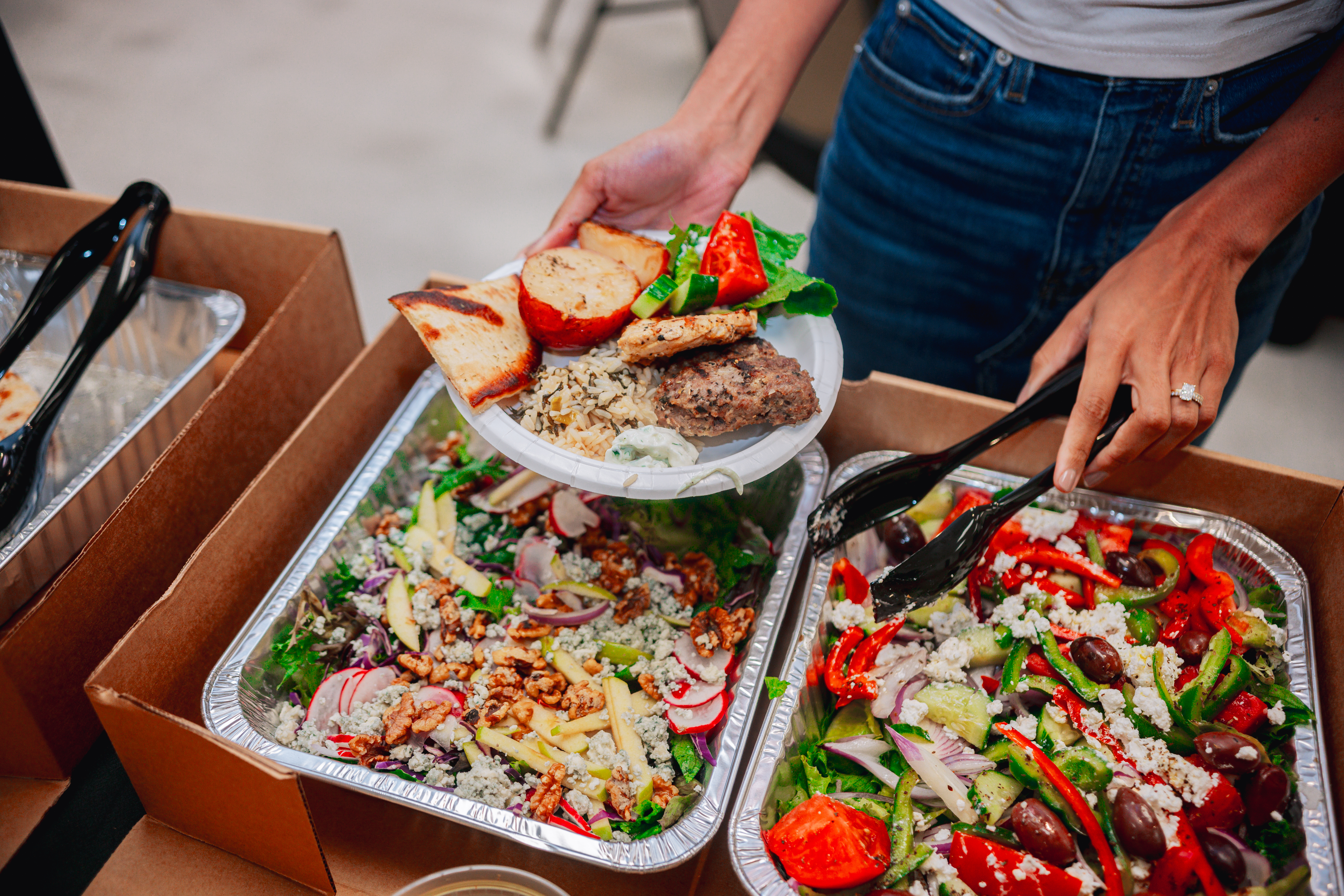 Catering available at our Coconut Creek Location